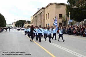 222- Rhodes- Defile Dodecanese grec
